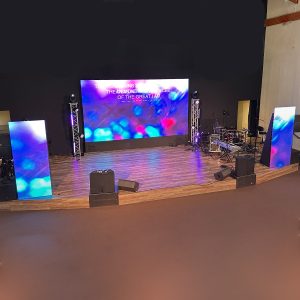 LED wall for house of worship