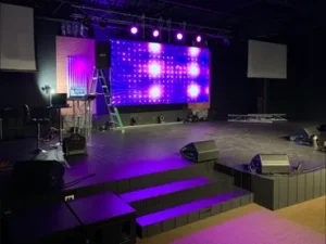 LED panels for church