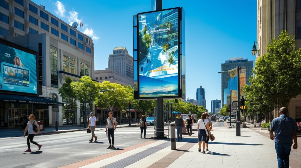 Digital signage in Oakland