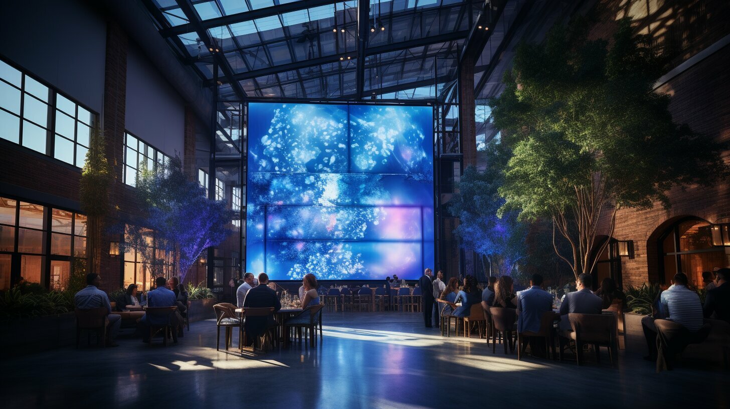 Indoor LED Screen in Fresno