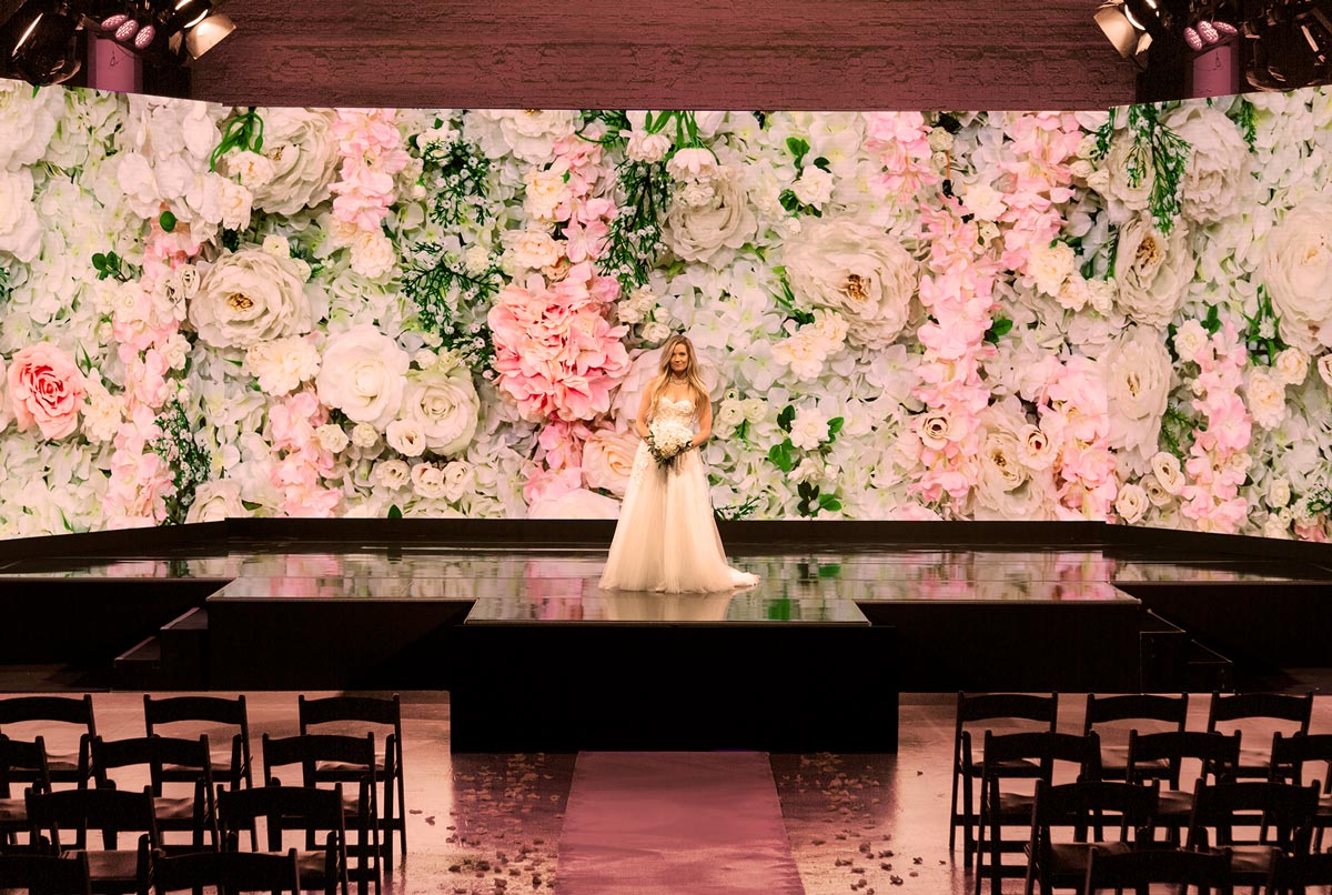 Decorated Church for Wedding