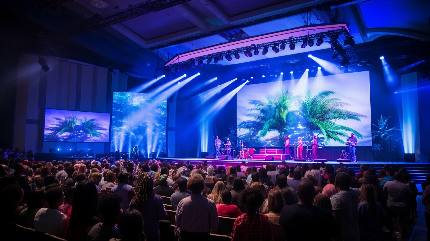 Led Screen for Church in Los Angeles: Enhancing the Worship Experience