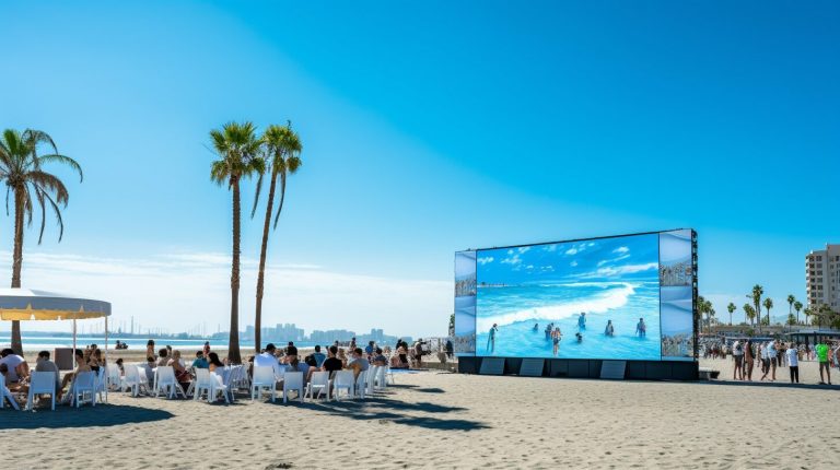 Led screen in Long Beach