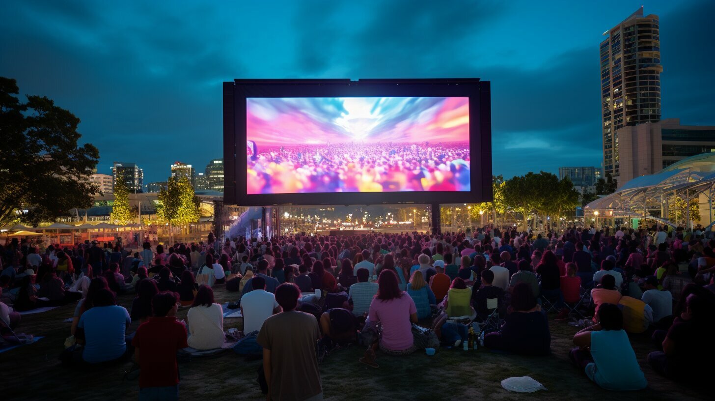 Outdoor LED Screen in San Diego