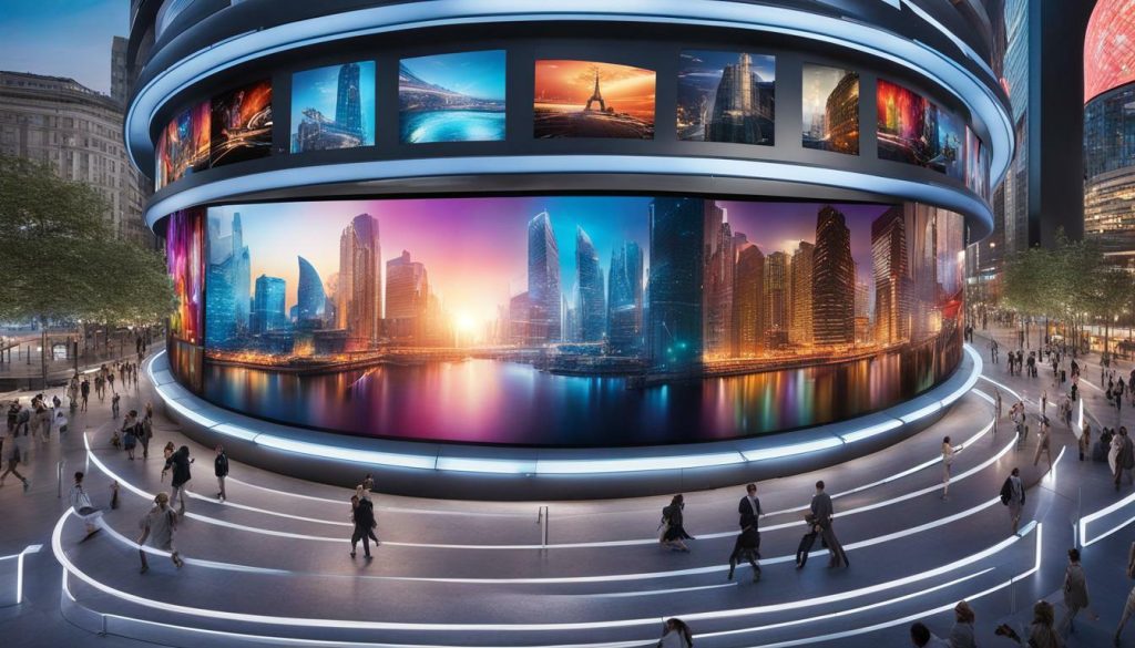 Curved LED Video Wall