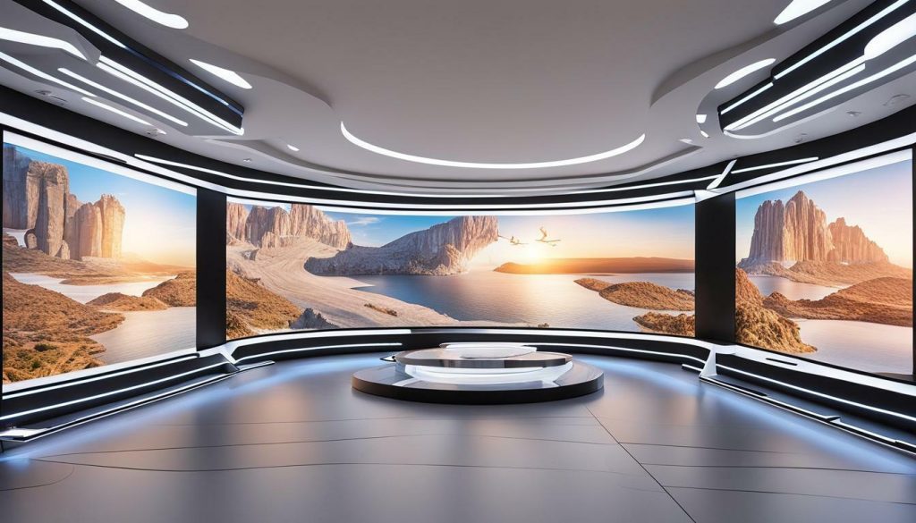 Cutting-edge LED video walls