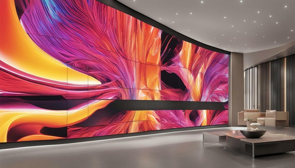 High-quality LUMINA LED video walls