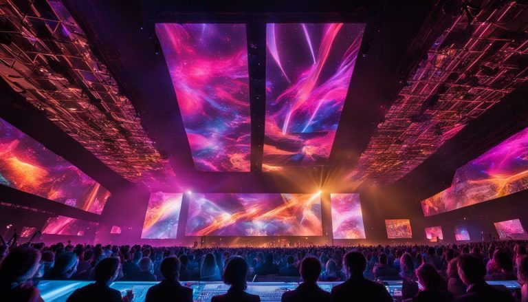 High-resolution LUMINA LED Displays for Events