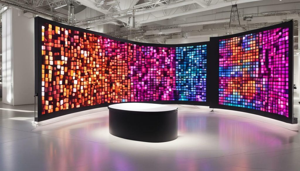 Impactful LUMINA LED screen experiences