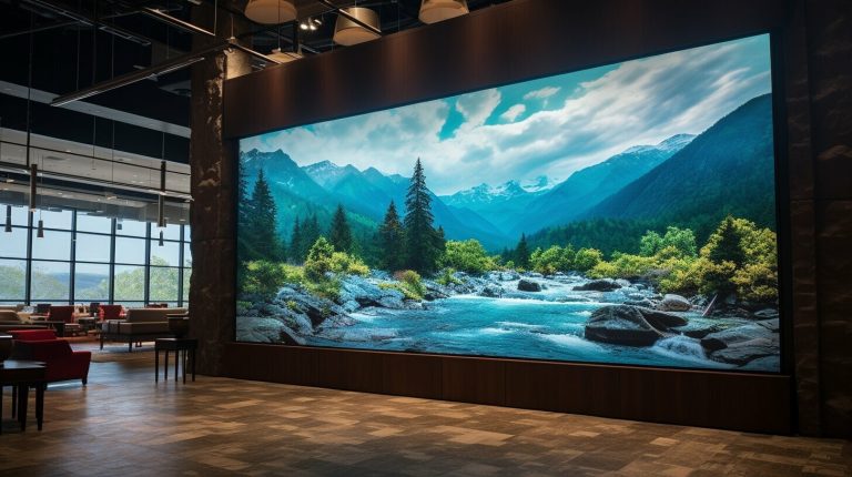 Indoor LED screen in Buffalo