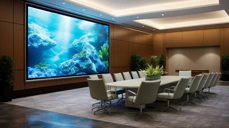 Indoor LED screen in Mount Vernon