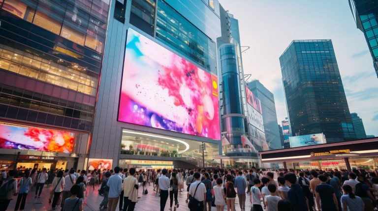 LED display in Rochester