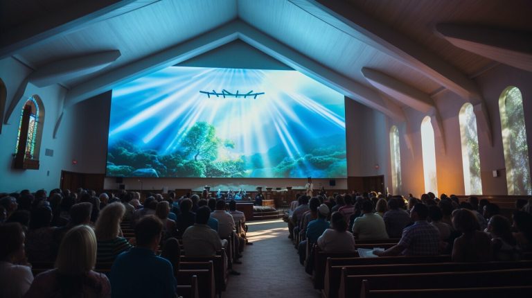 LED screen for church in New Rochelle