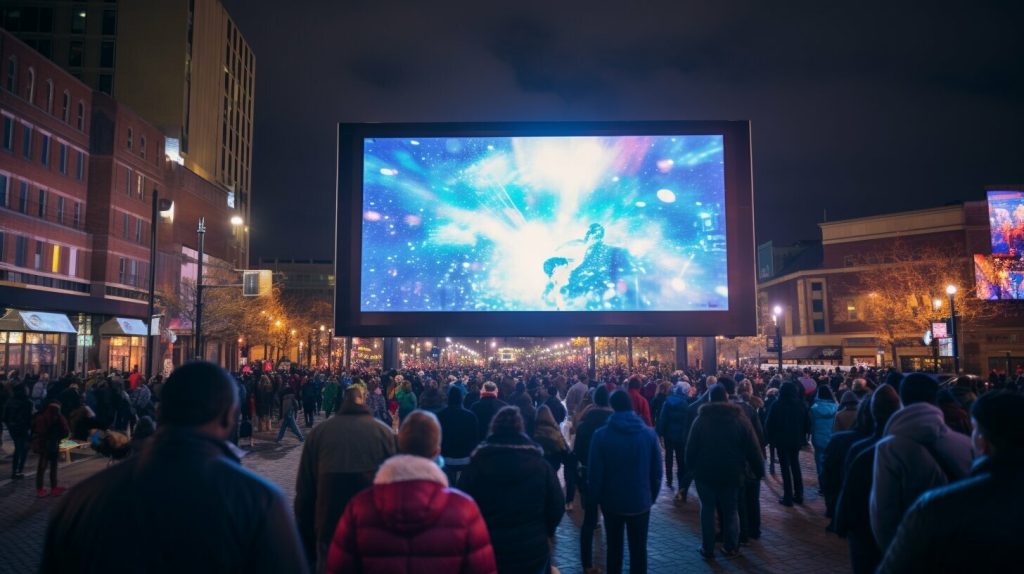 LED screen in Buffalo