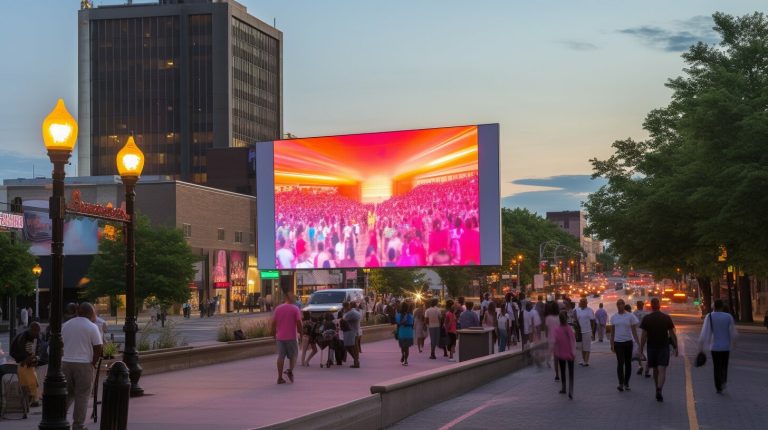 LED screen in Schenectady