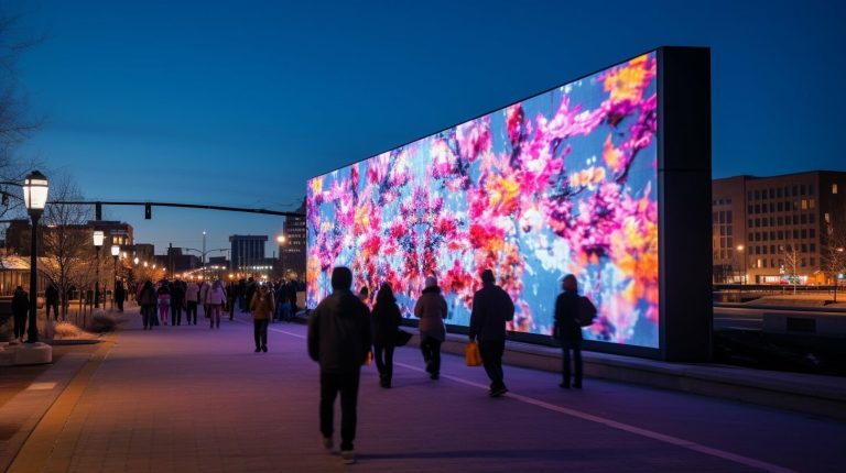 LED wall in Rochester