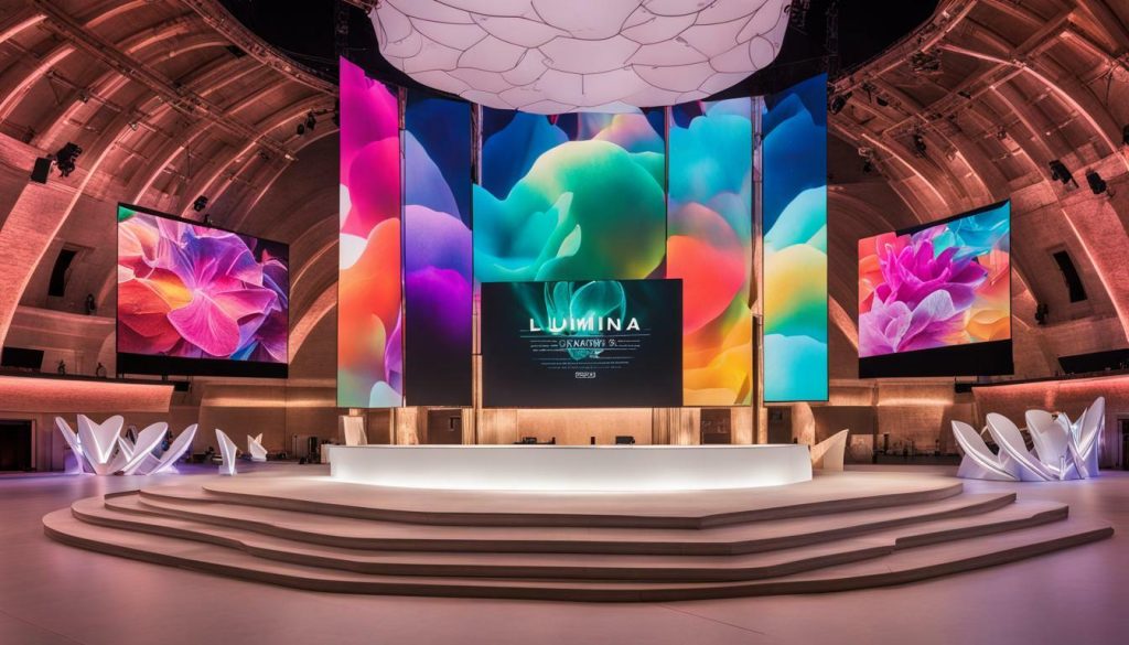 LUMINA LED screens for immersive experiences