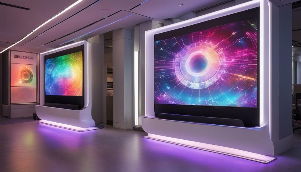 State-of-the-art LED display technology