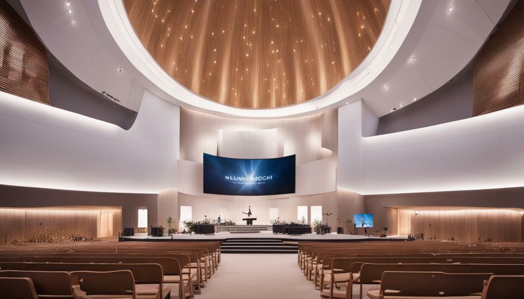 church LED wall panels