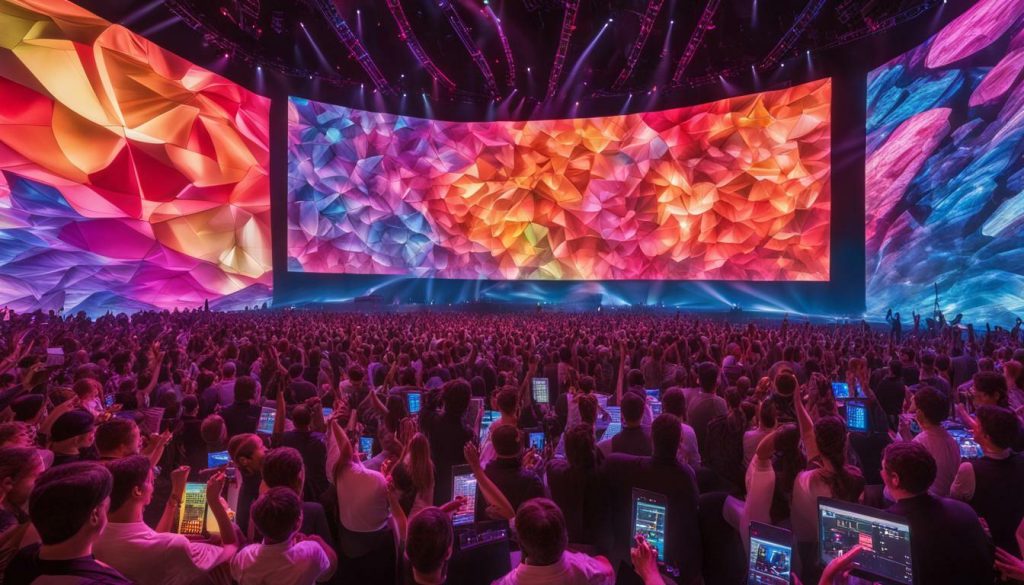 immersive LED visuals