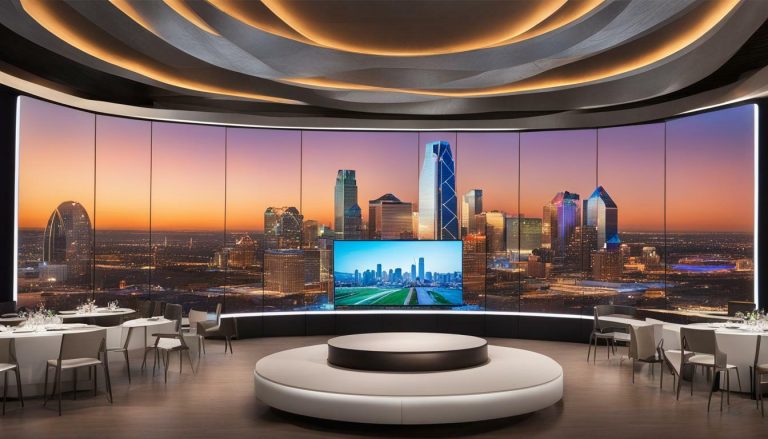 Best LED video wall in Dallas