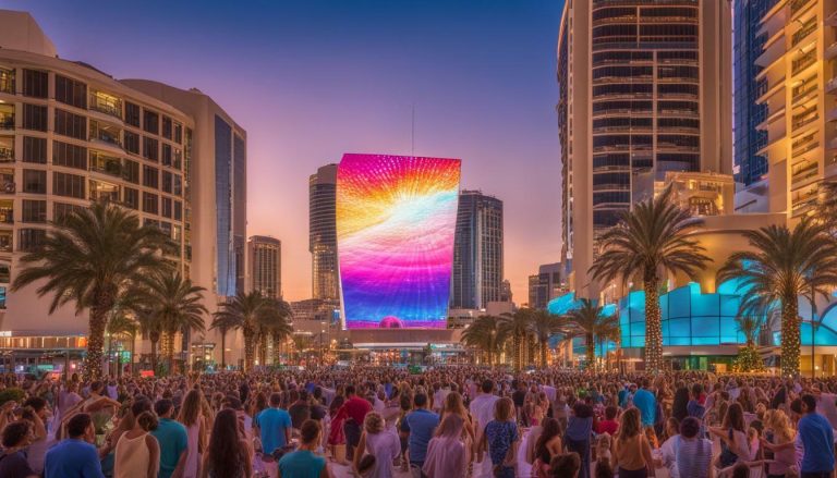 Big LED screen in Corpus Christi