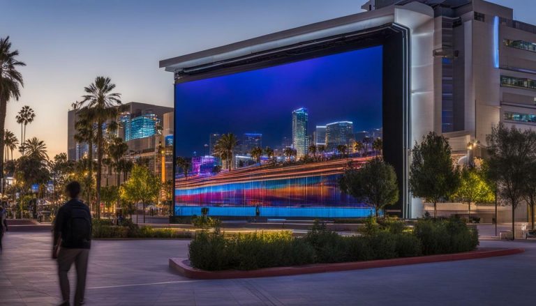 Big LED screen in Glendale