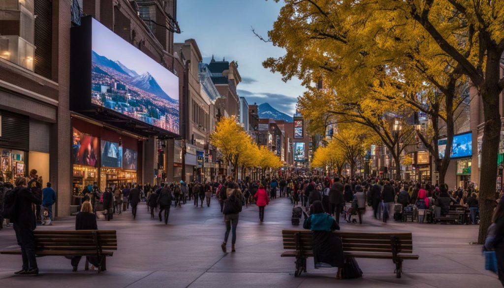 Big LED screen in Provo