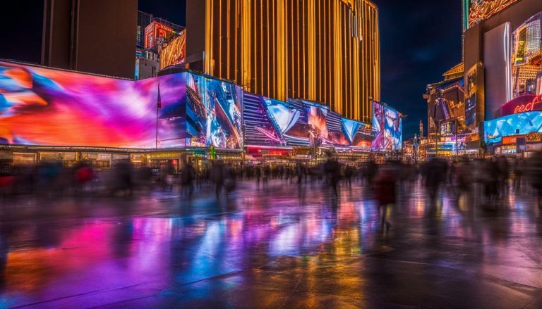 Big LED screen in Reno