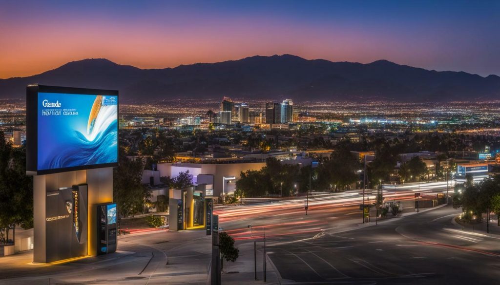 Digital signage in Glendale