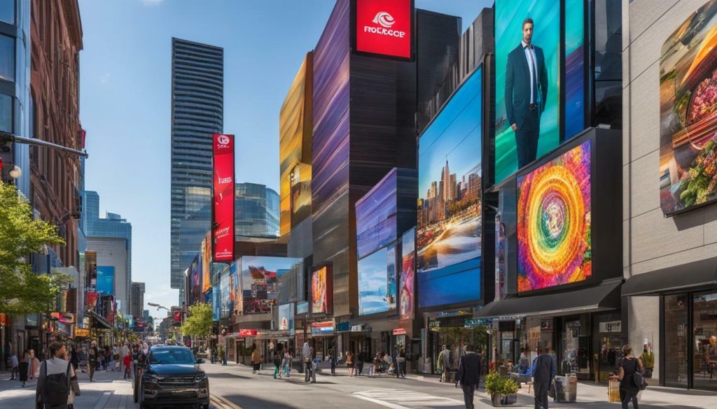 Digital signage in Logan