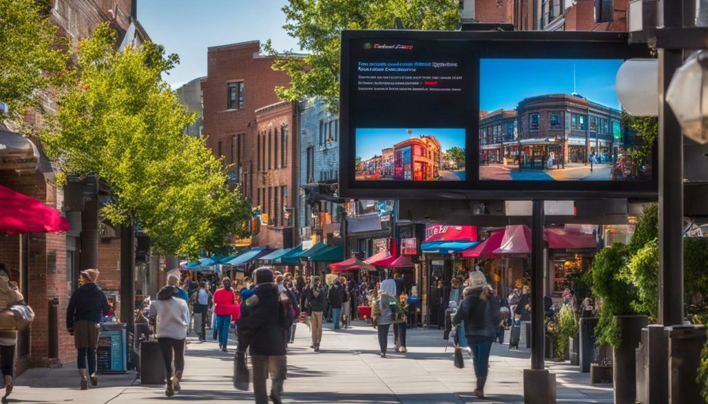 Digital signage in Medford