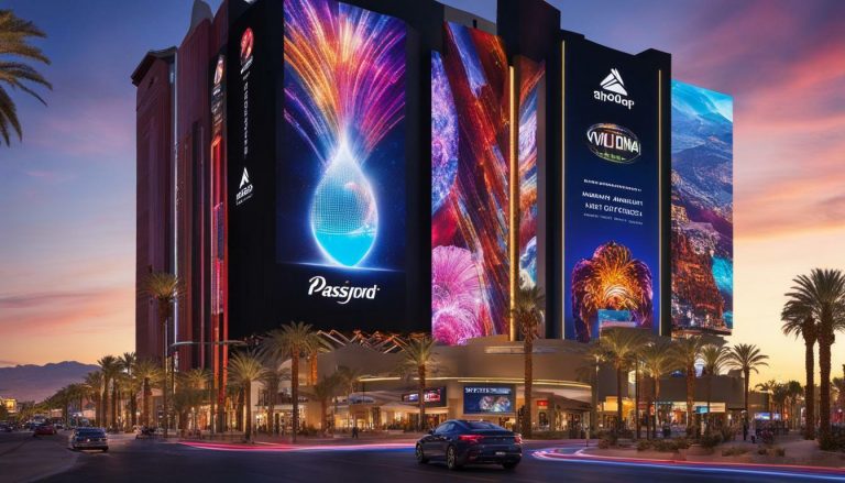 Digital signage in North Las Vegas