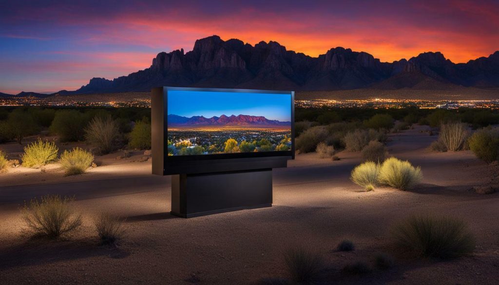 Digital signage in Oro Valley