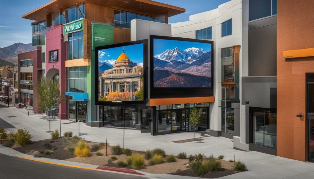 Digital signage in Provo