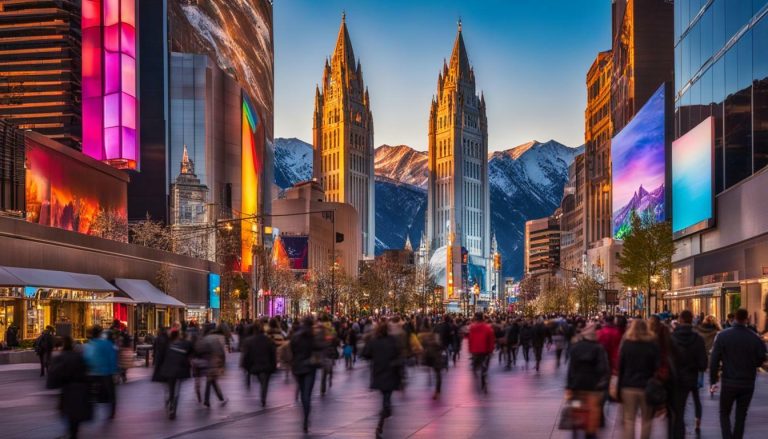 Digital signage in Salt Lake City