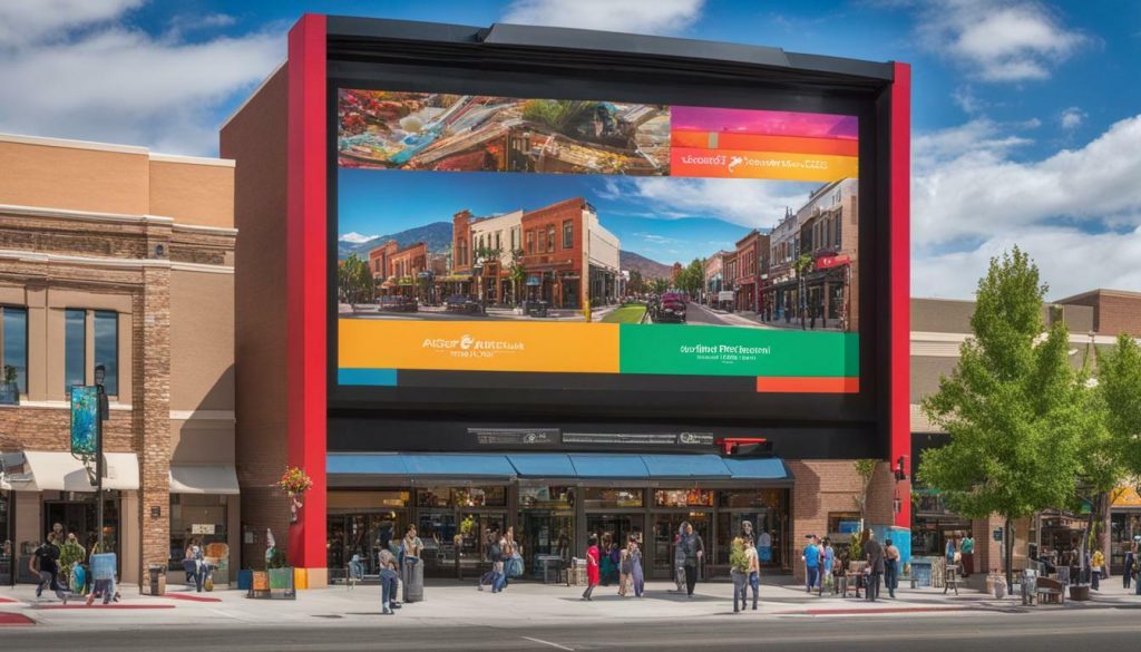 Digital signage in Spanish Fork