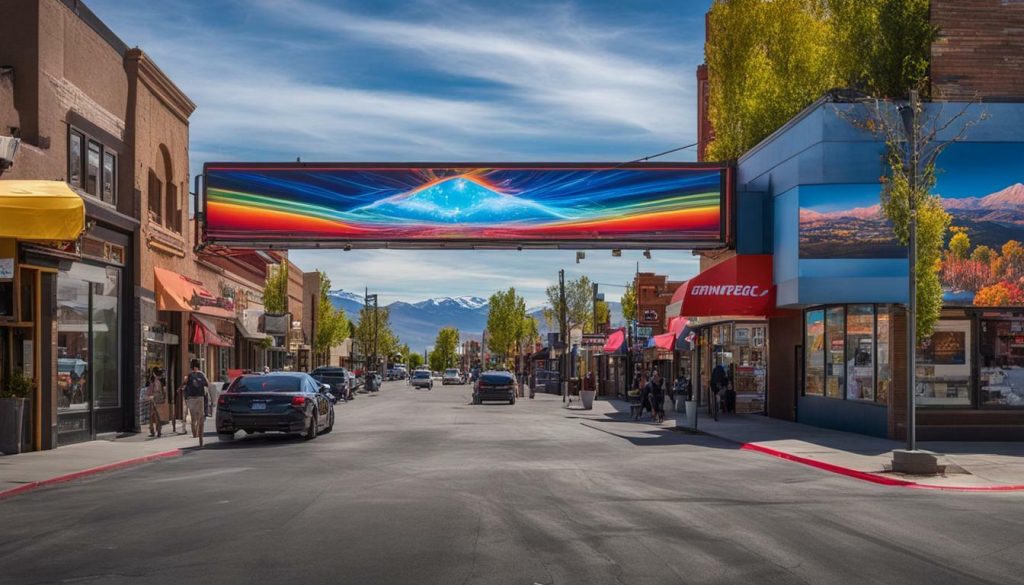 Digital signage in Winnemucca