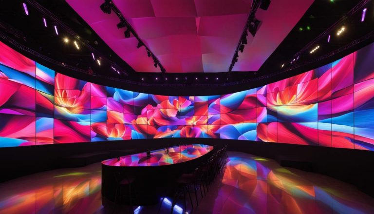 Flexible LED Video Wall