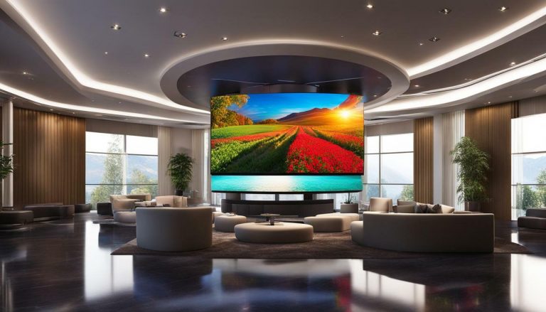 Indoor LED screen in Caliente