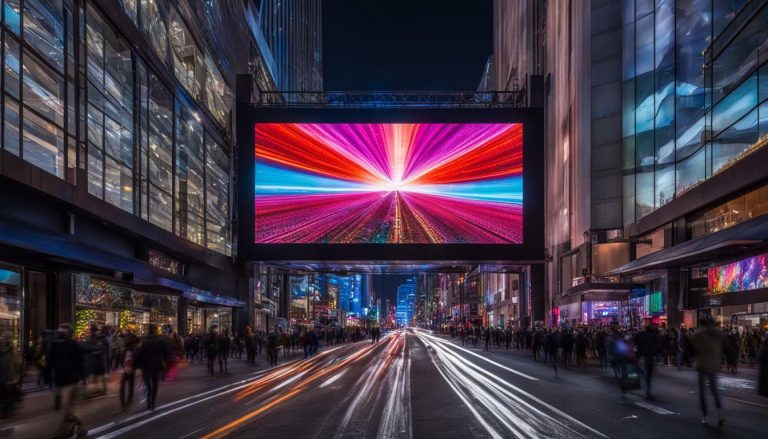 Indoor LED screen in Portland