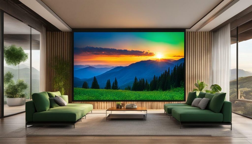 Indoor LED screen in Sandy