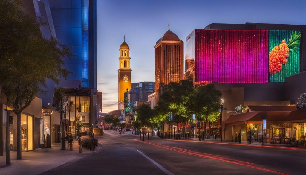 LED display in St. George