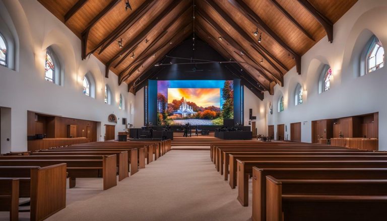 LED screen for church in Buckeye