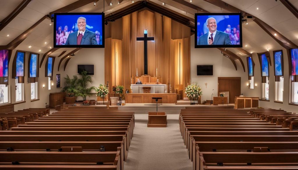 LED screen for church in Corpus Christi