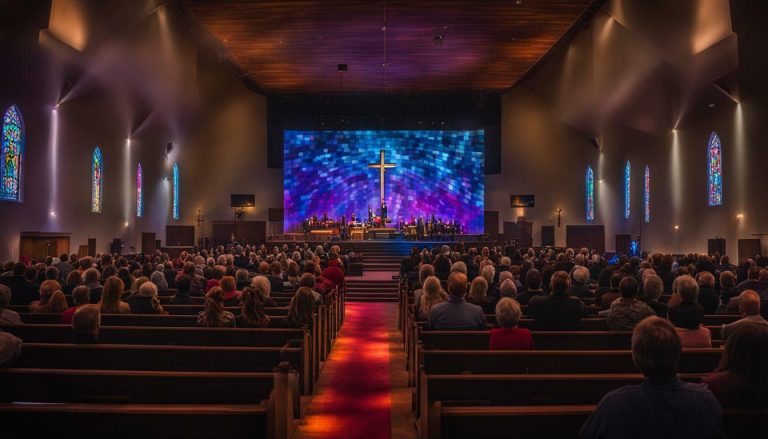 LED screen for church in Lake Havasu City