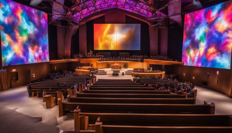 LED screen for church in Maricopa