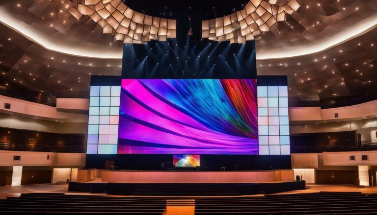 LED screen for church in North Las Vegas