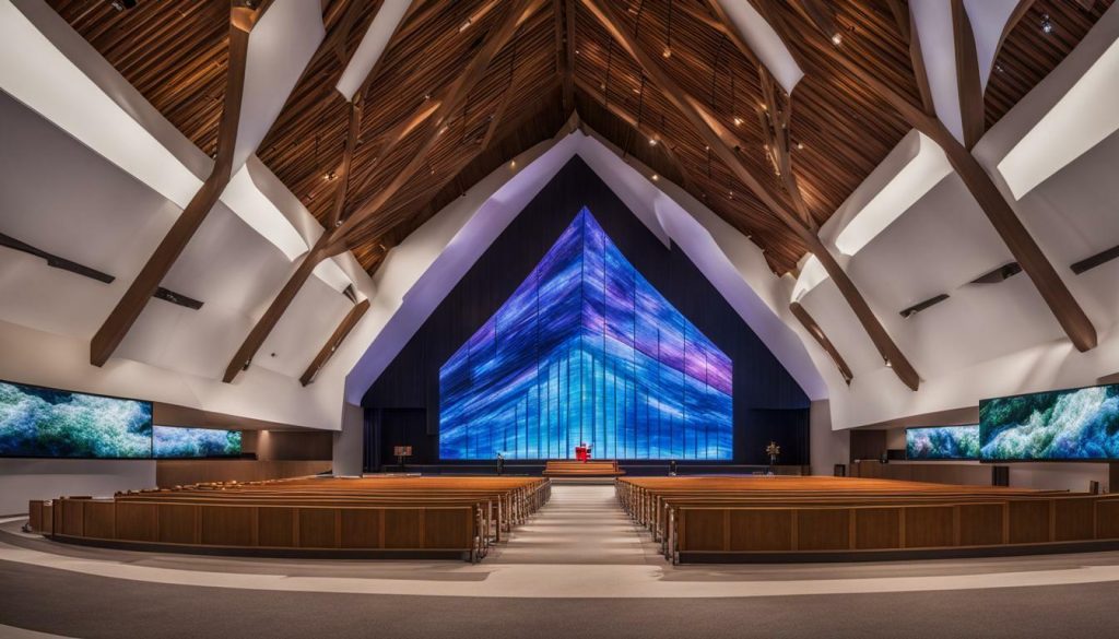 LED screen for church in Phoenix