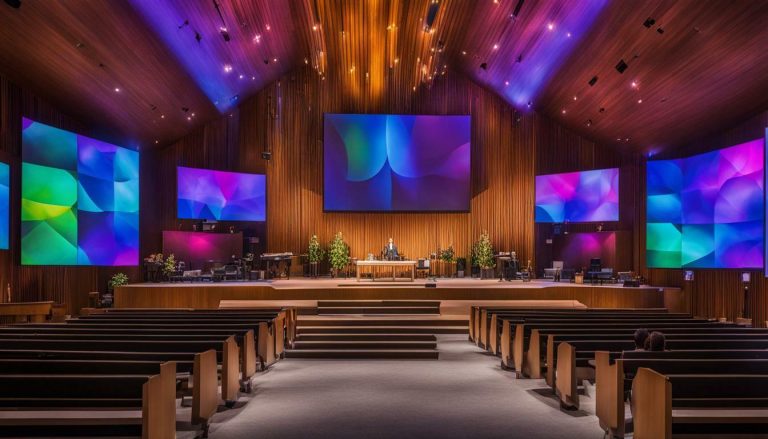 LED screen for church in Surprise